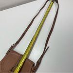 Lucky Brand Saddle Bag Leather Small Crossbody Shoulder Purse Tan Boho Western Photo 7