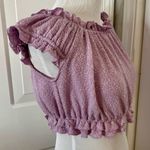 Social Tourist Textured Ruffle Crop Photo 1