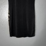 Neslay Design Black Gold Sequin Party Dress Small Glam Bodycon Sparkle Photo 1