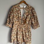 NEW Seven Wonders Marguerite Playsuit/Romper Medium Orange Photo 1