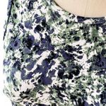 Balance Collection Paint Splatter Sleeveless Activewear Crop Top ~ Women's XL Photo 3