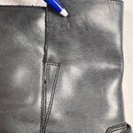 Clarks  Monica Soul Leather Moto Harness Boot Calf Height Dark Gray Size 7.5 Photo 10