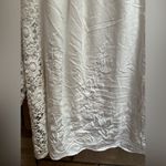 Soft Surroundings 2-pc white rosette lace crotchet embroidery boho top Large Photo 8