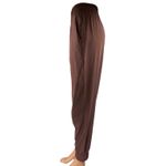 Vuori Women's Brown High Waisted Elastic Waist Tapered Trousers Joggers Pants L Photo 1