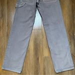 Brandy Melville John Galt Crispina Carpenter Pants Jeans Light Grey Size Small Photo 8