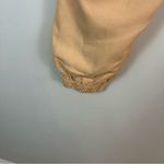 Topshop  | Peach Colored Canvas Elastic Waist Cargo Style Joggers Size 4 Photo 4