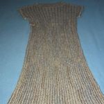 JHANE BARNES silk blend sweater knit custom soft dress RARE vintage NEW size S Brown Photo 0