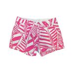 Lilly Pulitzer  Women 2 Shorts Pink & White‎ Callahan 5" Yacht Sea Print Nautical Photo 1