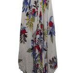 Japna Goa by  Beachwear Floral Print Asymmetrical Cover Up Beach Dress Size Small Photo 0