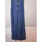RE/DONE  Blue Mere denim Racer Tank Midi Dress Women's Sz M NWT $495 Photo 10