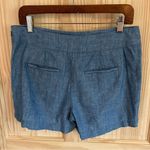 Loft Ann Taylor  Chambray Riviera Shorts. Size 4. Photo 3