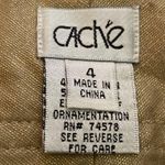 Cache COPY - Women’s Gold Skort Size 4-NWTS Photo 2