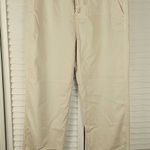 Faherty  Womens Whisper White Essential Pants‎ Medium Photo 0