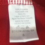 Paper Crane Red Cropped Tank Top Crop Top, Small Photo 5