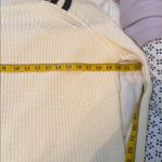 Mango Mngo Cream Boatneck Sweater, Size S Photo 3