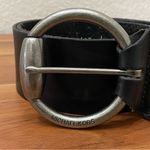 Michael Kors MICHAEL 553687 Black Leather Big Buckle Women’s Belt Size S Photo 4