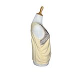 Free People Sahara Beaded Crochet Cross Over Tank Top in Tea Size Medium Womens Photo 5