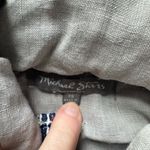 Michael Stars  Gray Linen Blend Jacket XS Photo 2