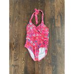 Boden USA Boden Levanzo Ruched Halter One Piece Swimsuit Size 14‎ Photo 1