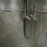 Coach  Field Tote 22 With Horse And Carriage Amazon Green CD750 Photo 6