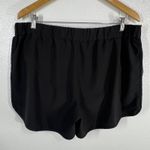 TomboyX Summit Athletic Shorts Moisture Wicking Black Womens XL Elastic Waist Photo 2