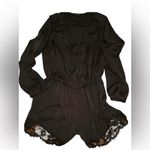 Guess  Satin sophisticated romper Sz S  Evewear Night out Dinner dates Party Photo 14