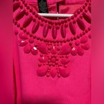 International concepts NWT  Carnival Beaded Dress in Frosty Pink Photo 1