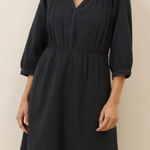 Pact  coastal double gauze peasant dress sz L Photo 0