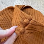 House of Harlow X Revolve Linde Cross Chest Cut Out Ribbed Bodysuit Size Black Size M Photo 3