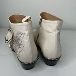Chloé Chloe Suzanna Cloudy White Ankle Booties 36.5 Photo 3