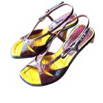 Sies Marjan SIES MARJAN Diana Embossed Leather Croco Heel Sz 36 (US 6) NEW W DUSTBAG Photo 6