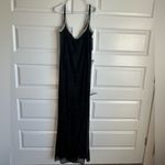 Mac Duggal Lattice Beaded Spaghetti Strap Column Gown- NWT Photo 6
