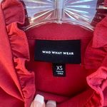 Who What Wear Ruffle Long Sleeve Dress Photo 2