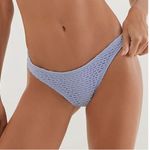 ViX Paula Hermanny Solid Bikini Bottoms Sz M Blue Size M Photo 0