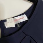 Luxe Apothetique Navy Lace Cutout Detail Tank Photo 1