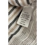 Talbots Beige Women's V Neck 100% Linen Blouse - Size Small Photo 4