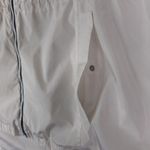 Tommy Hilfiger Windbreaker Jacket Womens Large Long White Spellout Photo 9