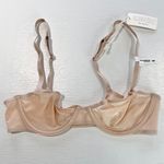 Aerie New  SMOOTHEZ Mesh Unlined Underwire Balconette Bra Sands Size 32B Photo 6