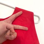 Calvin Klein  Sleeveless Side Lace Up Sheath Dress Watermelon Pink Corset Knee 2 Photo 14