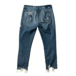 Mother Superior The Sinner Distressed Straight Jean Ice Cream, You Scream Sz 28 Blue Photo 3