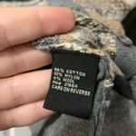 Foxcroft  Grey/Tan Striped V Neck Button cardigan Photo 2