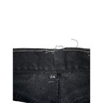 Levi's - Star Applique Raw Hem Jeans in Black Photo 2