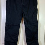 Gap  Downtown Khaki Pants Womens 4‎ Black Casual Everyday Trousers Preppy Office Photo 0