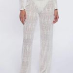 Peixoto White Lace EVY Cover up pants Size Extra Large Photo 0