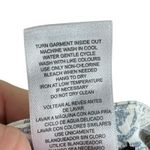 Mario Serrani Italy Blue White Floral High Rise Stretchy Pull On Capri Pants L Photo 5