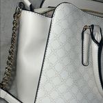 Nine West White Satchel Chic Structured Design Photo 5