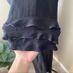 Blu Pepper  Floral Embroidered Wrap Dress Black Sz Small Photo 9