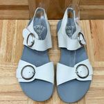 Fly London  “Masa” Sandal Ivory Monochrome 2-Strap Sandals Size 41 (10-10.5 US) Photo 3