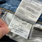 Levi's Levi’s Women’s Wedgie Icon Fit Ankle Jeans Button Fly High Rise Raw Hem Blue 29 Photo 11