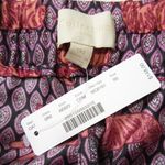 J.Crew NWT Silk Pull-on Easy Pant in Coral Peony Roaming Tigers Print Crop 00 Photo 3